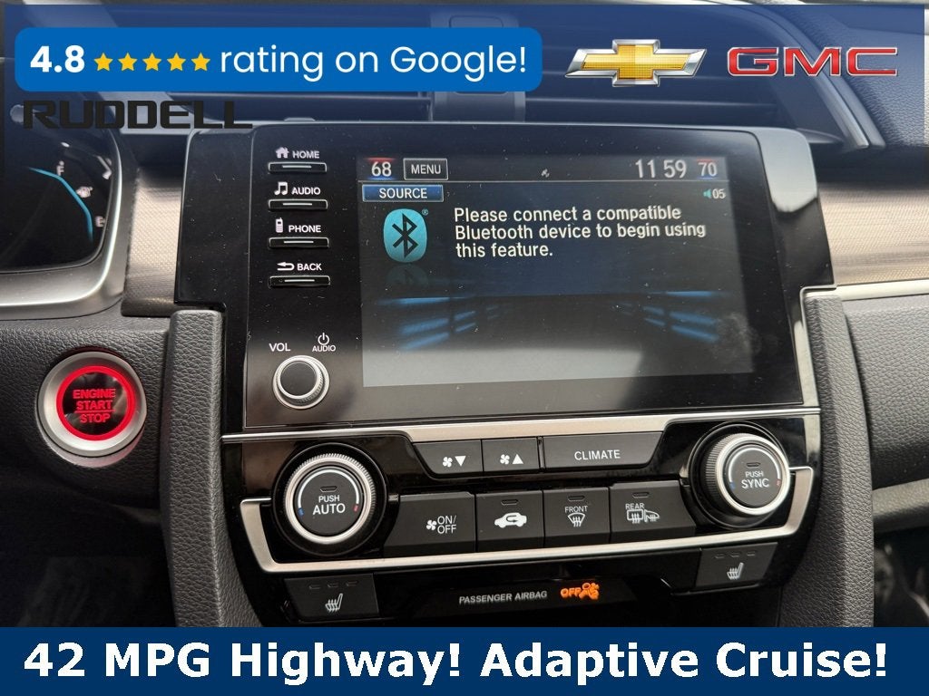 2019 Honda Civic Sedan EX-L