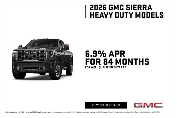 6.9% APR FOR 84 MONTHS for well-qualified buyers.1