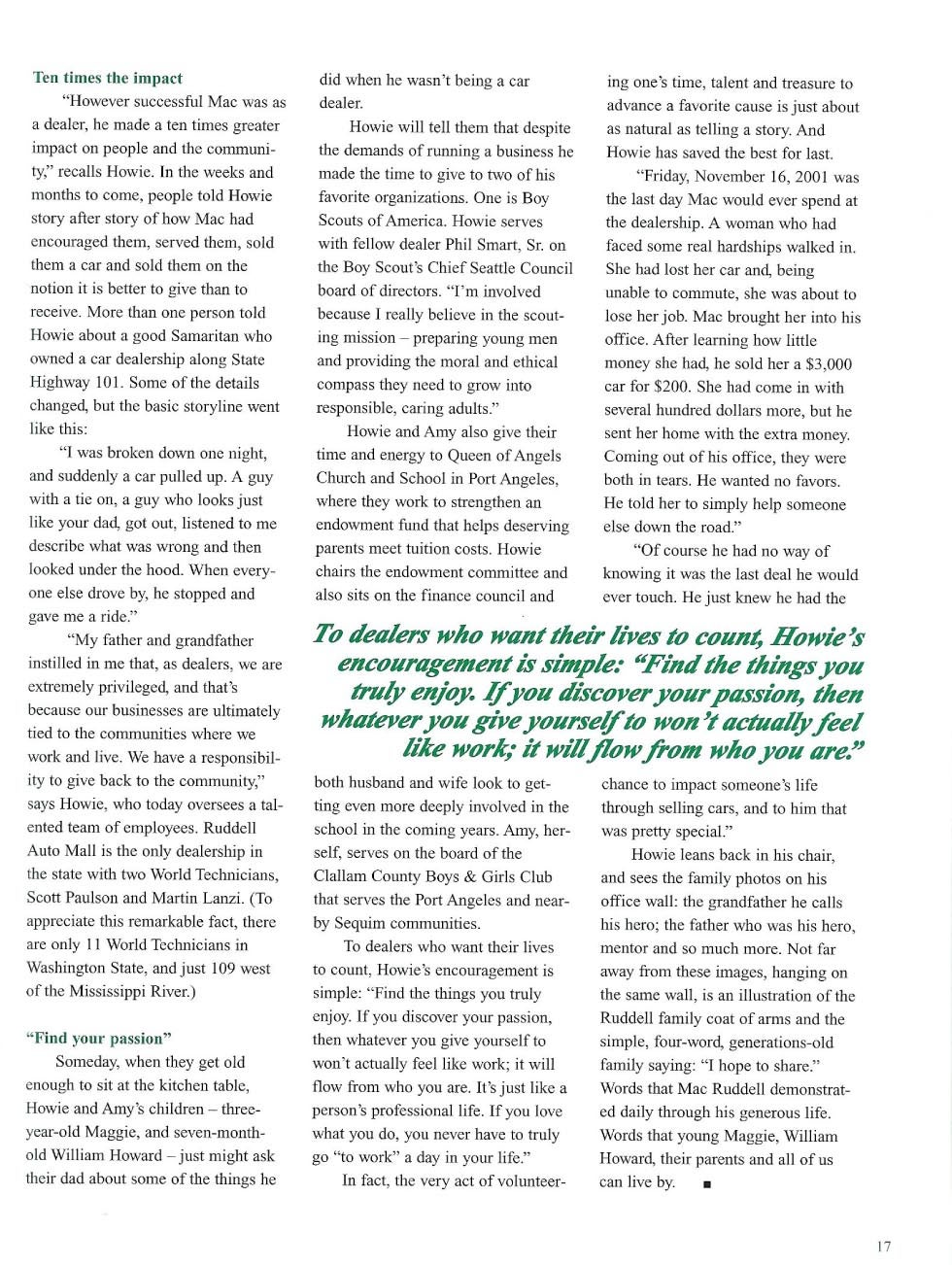 News page 2 | Ruddell Auto Chevrolet in Port Angeles WA